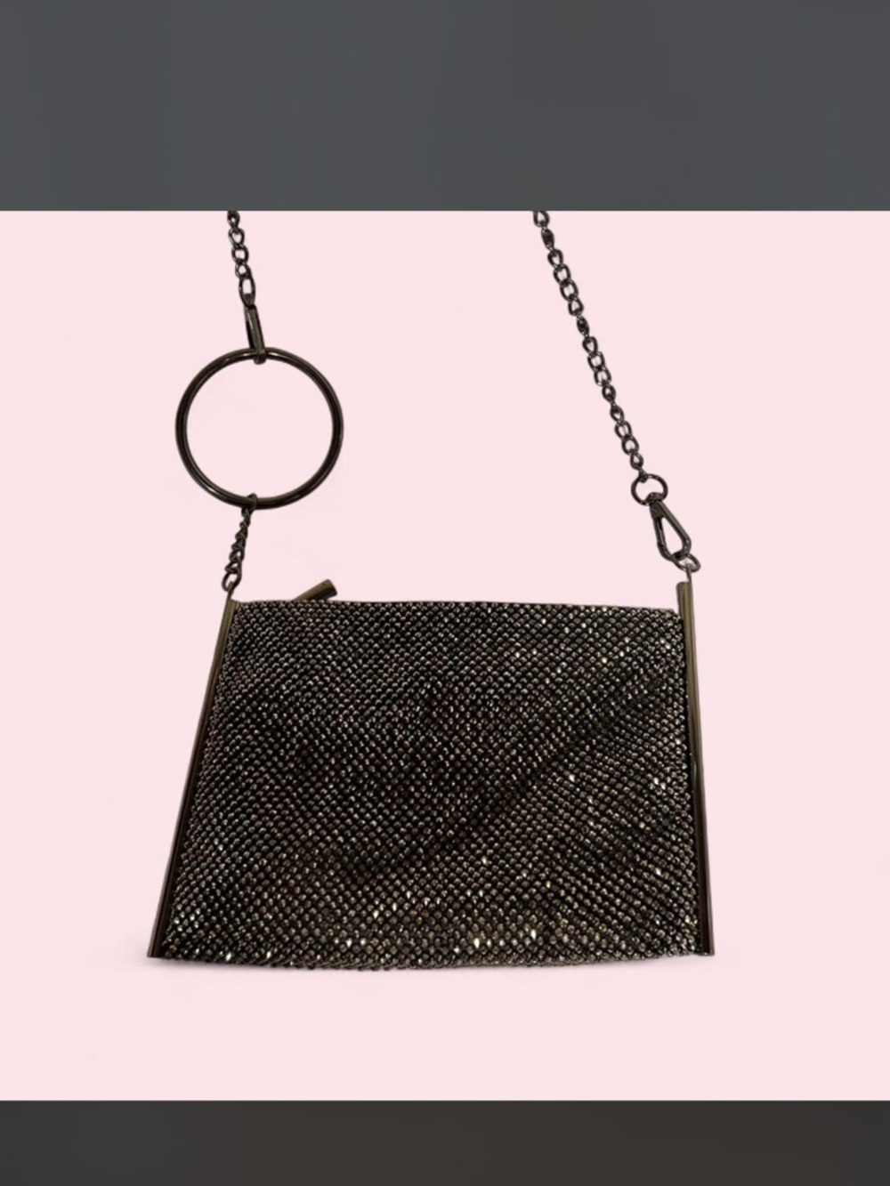 ❤️Black Sparkle Evening Crossbody Bag